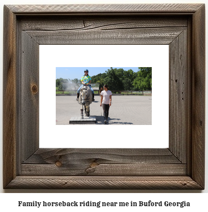 family horseback riding near me in Buford, Georgia